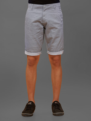 bEEVEE Solid Men Blue Regular Shorts