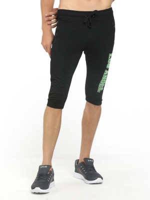 V-MART Printed Men Black, Black Casual Shorts