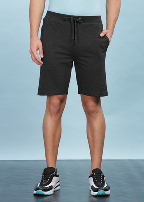 Force NXT Solid Men Green Bermuda Shorts
