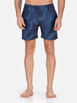 NINQ Printed Men Multicolor Sports Shorts