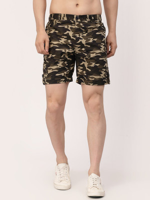 Klotthe Printed Men Multicolor Cargo Shorts