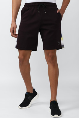 VAN HEUSEN Printed Men Brown Regular Shorts