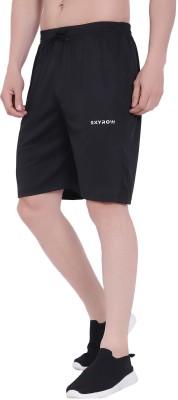 skyrow Self Design Men Multicolor Basic Shorts