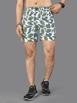FTX Printed Men Multicolor Casual Shorts