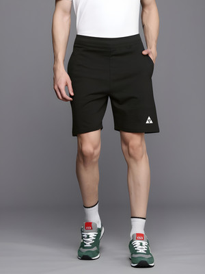 ARDEUR Self Design Men Black Casual Shorts