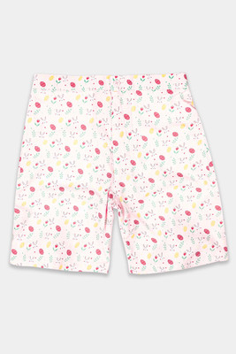 french crown Printed Men White Regular Shorts