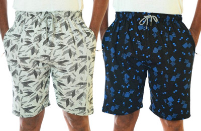 LAKSIMA Printed Men Multicolor Bermuda Shorts
