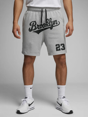 Fflirtygo Solid Men Grey Regular Shorts
