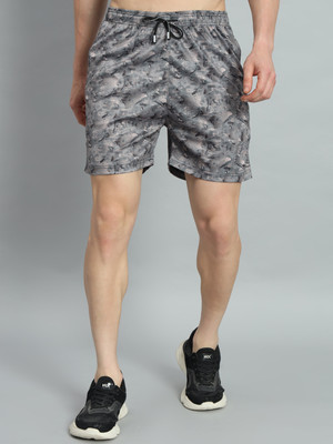 Flying Walker Printed Men Multicolor Casual Shorts