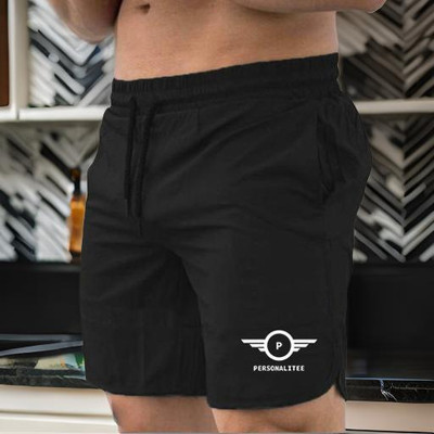 PersonaliTee Solid Men Black Basic Shorts