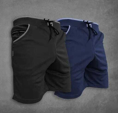 Zeroyaa Solid Men Grey Boxer Shorts