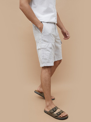 Fame Forever by Lifestyle Solid Men Grey Basic Shorts