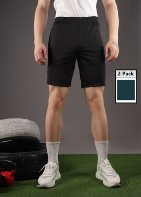 Force NXT Solid Men Multicolor Casual Shorts