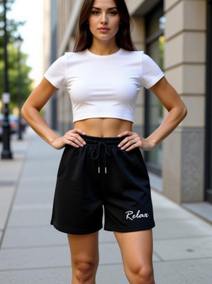 IKHLAS Printed Women Multicolor Regular Shorts