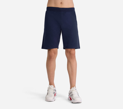 Skechers Solid Men Blue Regular Shorts