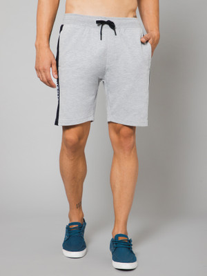 CANTABIL Striped Men Grey Regular Shorts