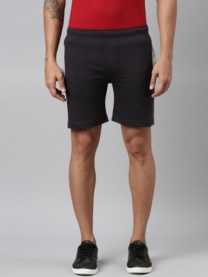 Dixcy Scott Maximus Solid Men Grey Regular Shorts