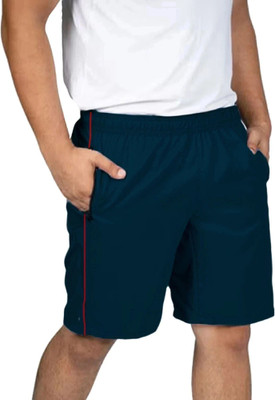 Fabc Solid Men Black Basic Shorts