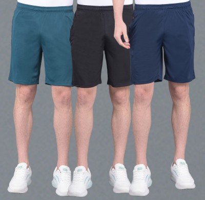 Force NXT Solid Men Multicolor Casual Shorts