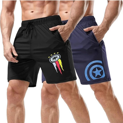 Newapparels Solid Men Black, Blue Casual Shorts