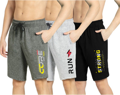 Kartblack Printed Men Multicolor Regular Shorts