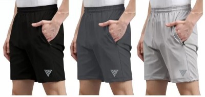 DonBaller Solid Men Multicolor Casual Shorts