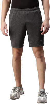 GENX INSSTADRY Color Block Men Grey Sports Shorts