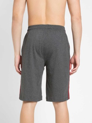 JOCKEY Striped Men Grey Regular Shorts