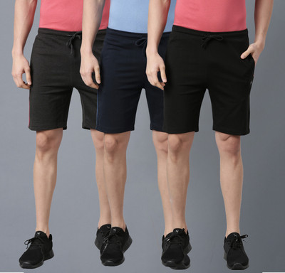 Force NXT Solid Men Multicolor Bermuda Shorts