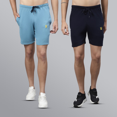 MACK JONNEY Solid Men Multicolor Regular Shorts