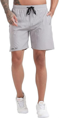 Aaas Apparel Printed Men Grey Sports Shorts