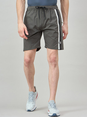 DUKE Solid Men Grey Regular Shorts