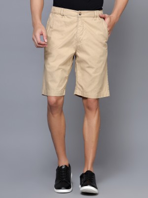 CANTABIL Solid Men Brown Bermuda Shorts