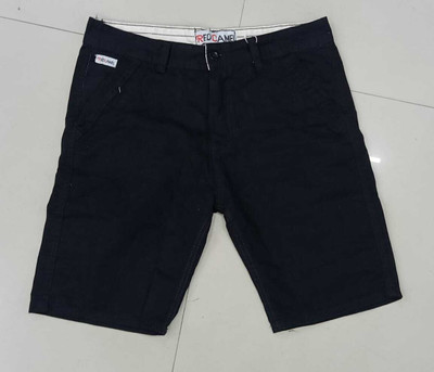 PRYAN FASHION Solid Men Black Cargo Shorts