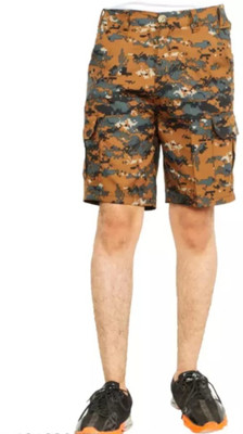 KERYON Self Design Men Multicolor Cargo Shorts