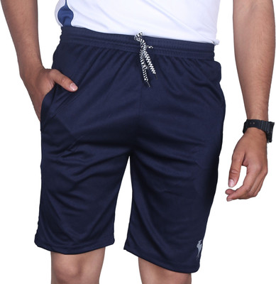 VEYNIZ Printed Men Dark Blue Sports Shorts