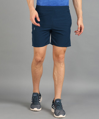 Lemona Color Block Men Blue Sports Shorts