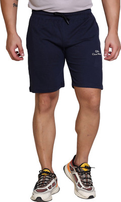 Classic Martino Solid Men Blue Sports Shorts