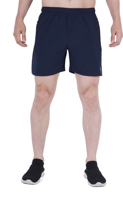 NAVYFIT Solid Men Blue Sports Shorts