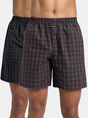 JOCKEY Checkered Men Multicolor Boxer Shorts