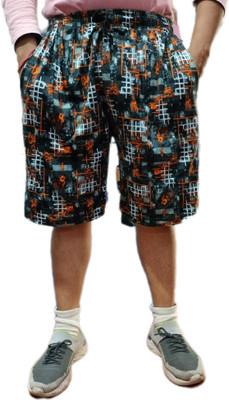 Bikrom Garments Printed Men Multicolor Sports Shorts
