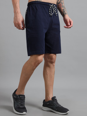 HIBEX POLO Solid Men Multicolor Bermuda Shorts