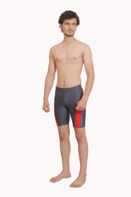 AASHRAy Solid Men Grey, Red Swim Shorts, Sports Shorts, Beach Shorts