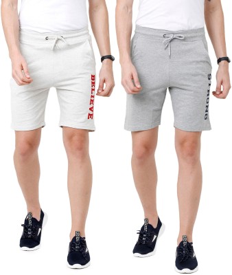 ARDEUR Self Design Men Multicolor Casual Shorts