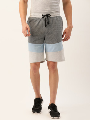 ARISE Color Block Men Multicolor Casual Shorts