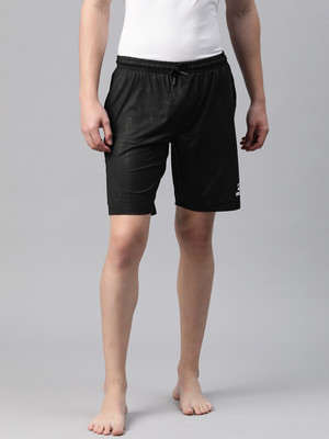 Tom Burg Printed Men Black Sports Shorts