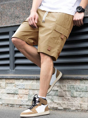 MGC MAANU Solid Men Brown Sports Shorts
