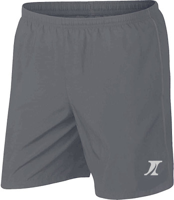 INDICLUB Solid Men Grey Sports Shorts