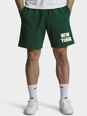 Fflirtygo Printed Men Green Regular Shorts