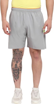 OFF LIMITS Solid Men Grey Sports Shorts